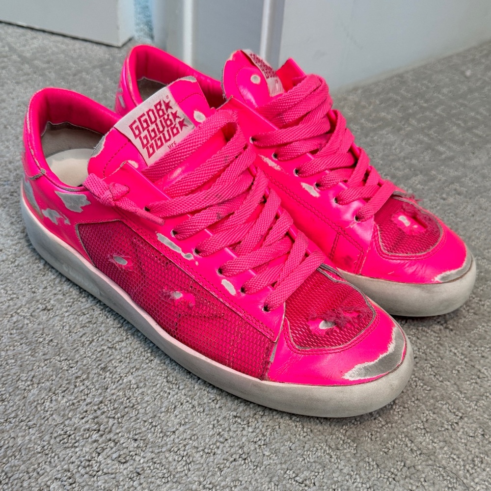 Golden Goose Pink Sneakers